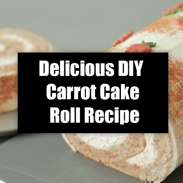 Delicious DIY Carrot Cake Roll Recipe