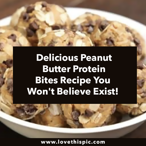 Delicious Peanut Butter Protein Bites Recipe You Won't Believe Exist!