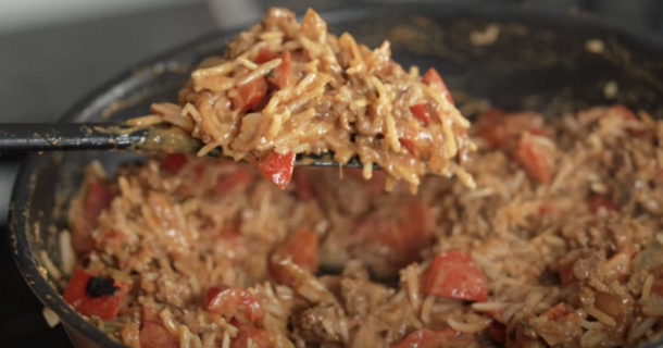 Delicious Texas Style Beef And Rice Dish Recipe - picture 2