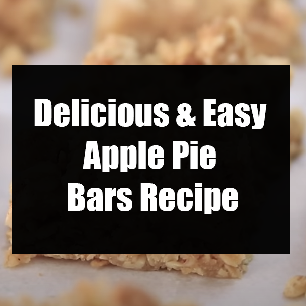 Delicious & Easy Apple Pie Bars Recipe