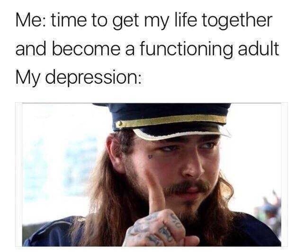 Depression & Anxiety Memes & Pictures That'll Speak To You - picture 4