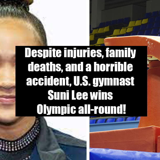 Despite injuries, family deaths, and a horrible accident, U.S. gymnast Suni Lee wins Olympic all-round!