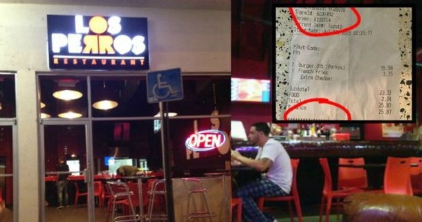 Diner Irate At What’s Written On Receipt After Server Had Been Watching Him - picture 2