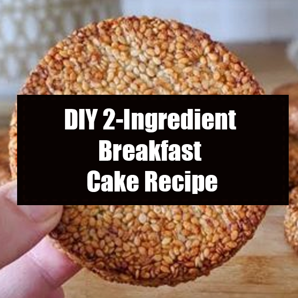DIY 2-Ingredient Breakfast Cake Recipe