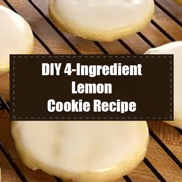 DIY 4-Ingredient Lemon Cookie Recipe