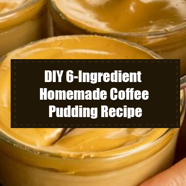 DIY 6-Ingredient Homemade Coffee Pudding Recipe