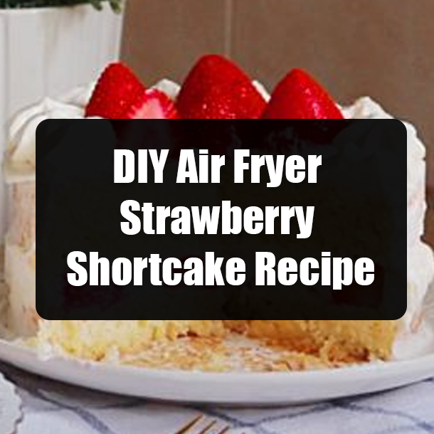 DIY Air Fryer Strawberry Shortcake Recipe