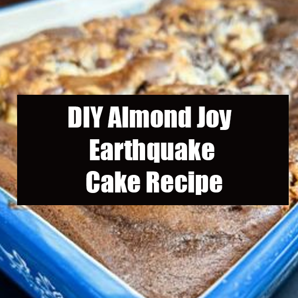 DIY Almond Joy Earthquake Cake Recipe
