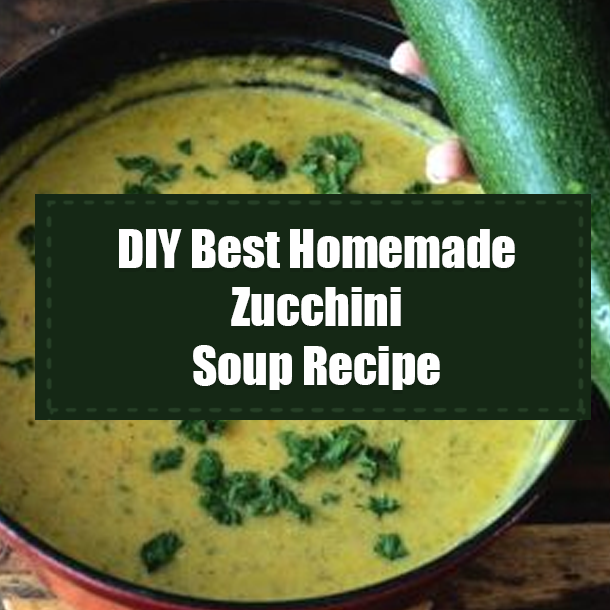 DIY Best Homemade Zucchini Soup Recipe