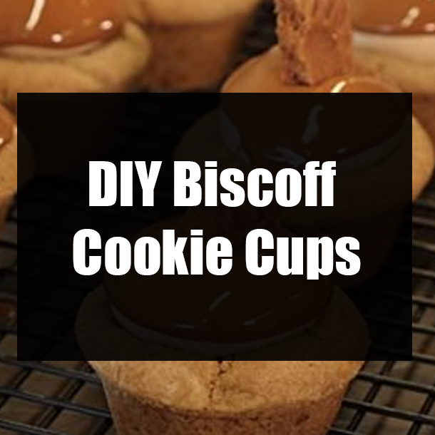 DIY Biscoff Cookie Cups