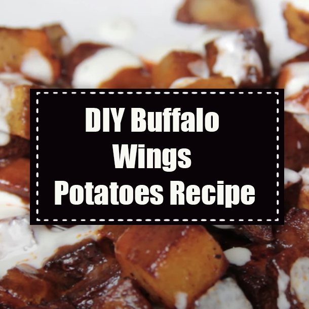 DIY Buffalo Wings Potatoes Recipe