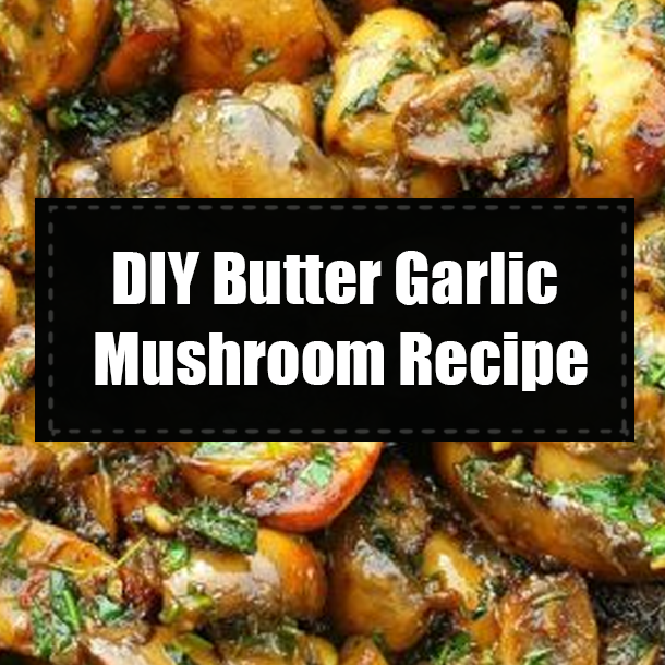 DIY Butter Garlic Mushroom Recipe