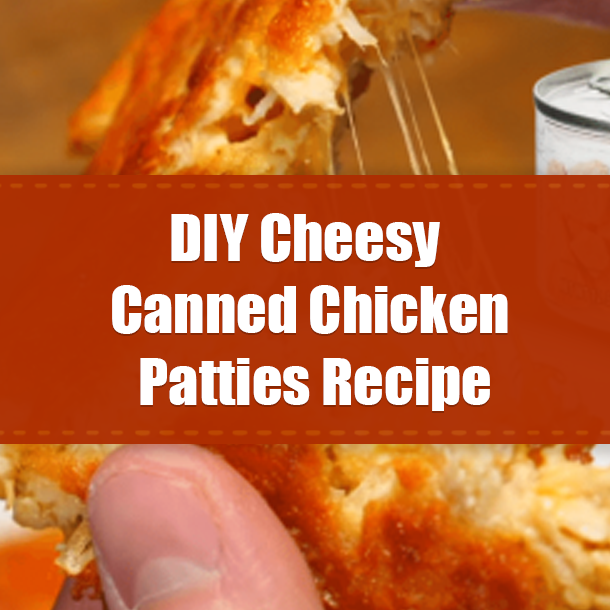 DIY Cheesy Canned Chicken Patties Recipe