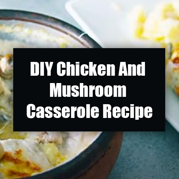 DIY Chicken And Mushroom Casserole Recipe