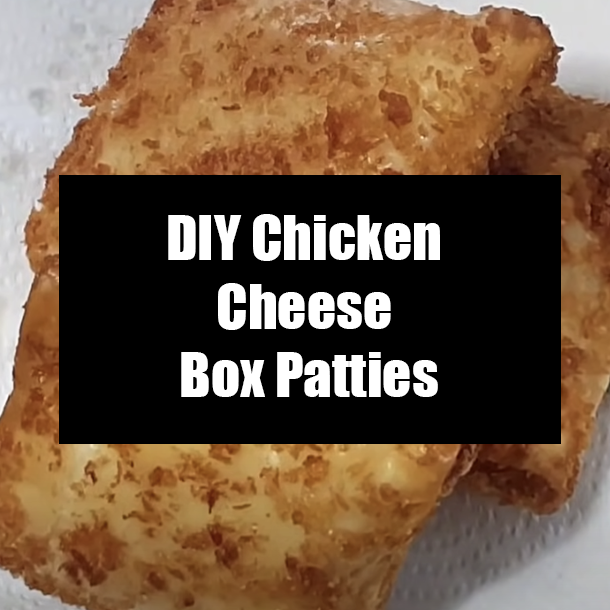 DIY Chicken Cheese Box Patties
