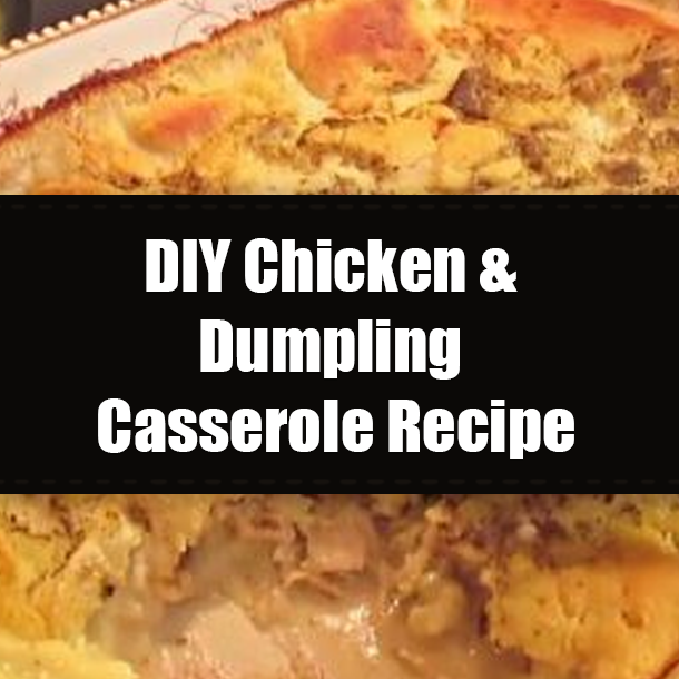 DIY Chicken & Dumpling Casserole Recipe