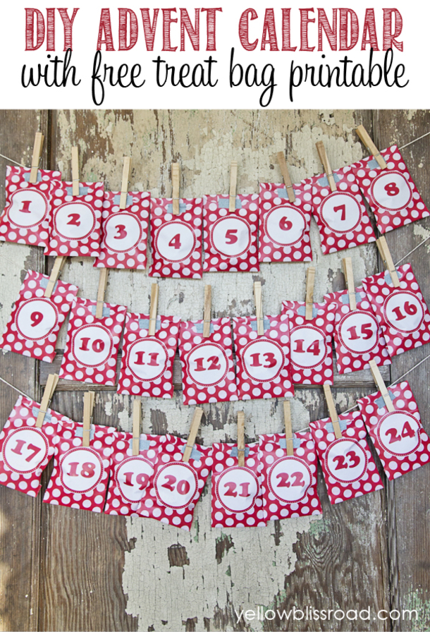 DIY Christmas Advent Calendar Ideas - picture 10