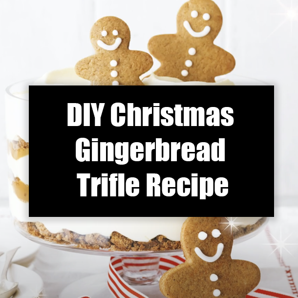 DIY Christmas Gingerbread Trifle Recipe