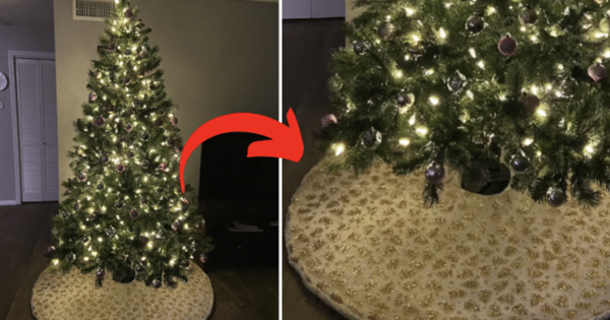 DIY Christmas Tree Skirt: A Cozy Touch for Your Holiday Decor - picture 2