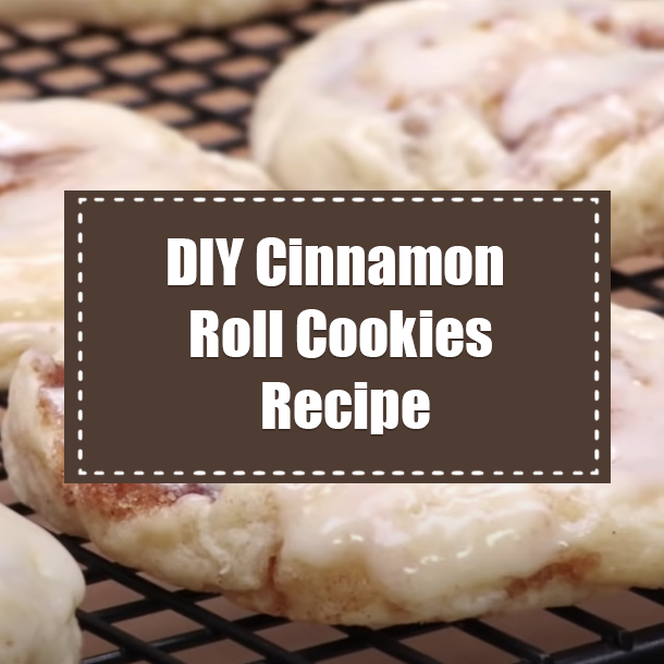 DIY Cinnamon Roll Cookies Recipe