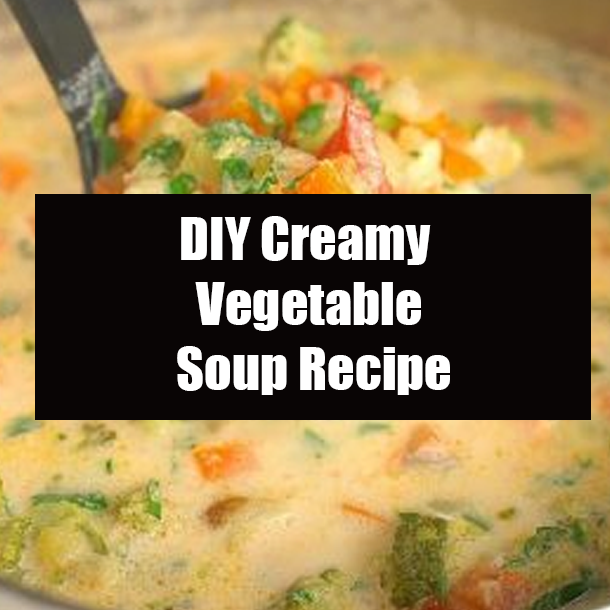 DIY Creamy Vegetable Soup Recipe