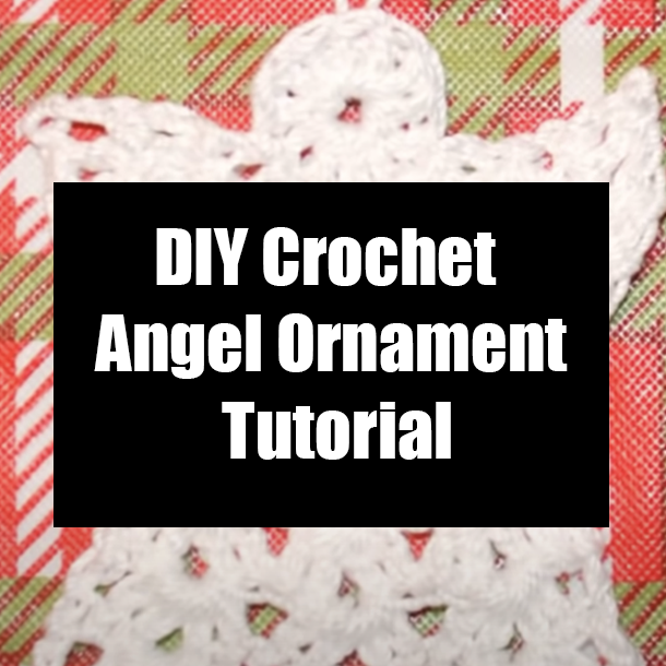DIY Crochet Angel Ornament Tutorial