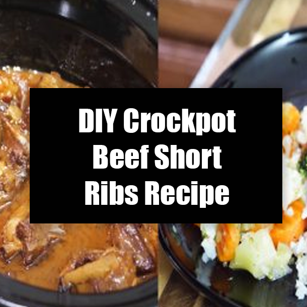 DIY Crockpot Beef Short Ribs Recipe