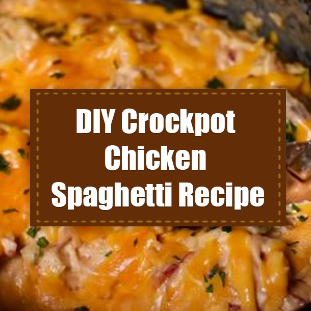 DIY Crockpot Chicken Spaghetti Recipe
