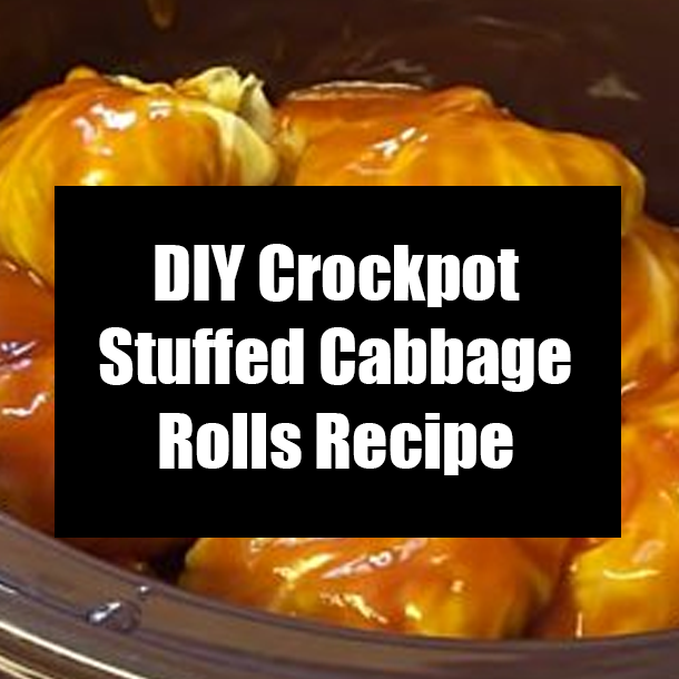 DIY Crockpot Stuffed Cabbage Rolls Recipe