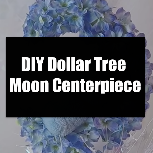 DIY Dollar Tree Moon Centerpiece