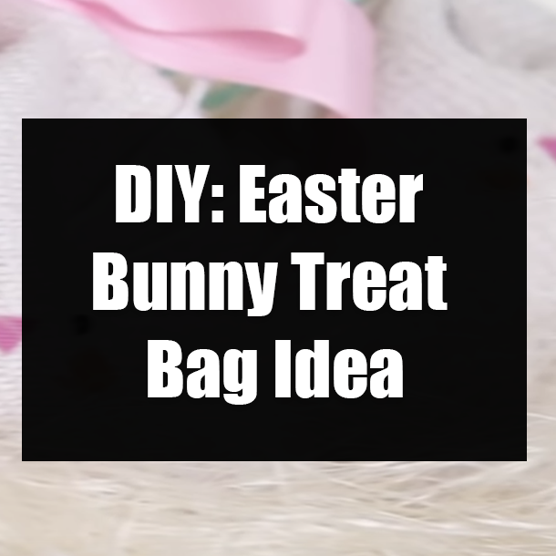 DIY: Easter Bunny Treat Bag Idea