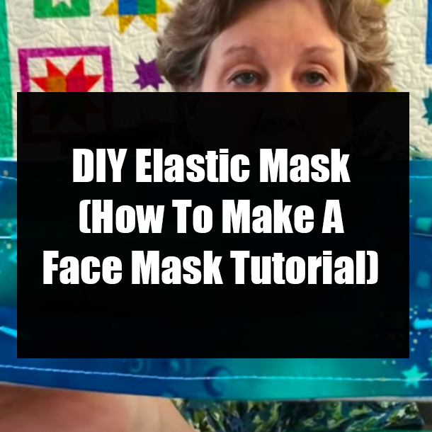 DIY Elastic Mask (How To Make A Face Mask Tutorial)