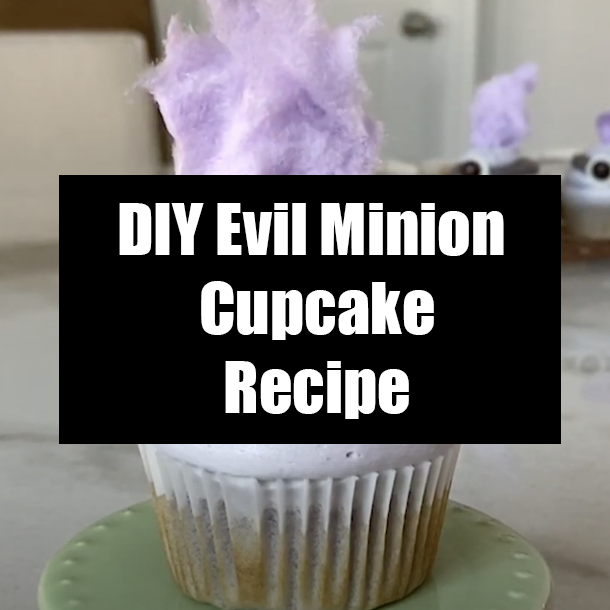 DIY Evil Minion Cupcake Recipe