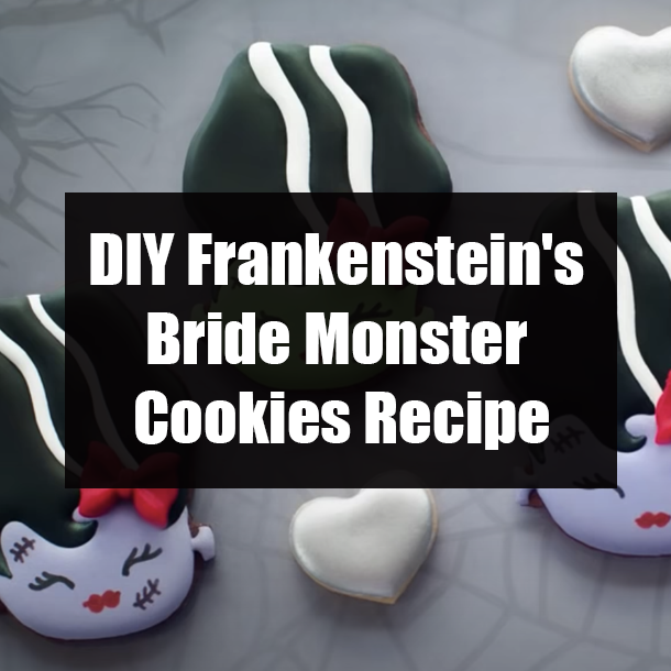 DIY Frankenstein's Bride Monster Cookies Recipe