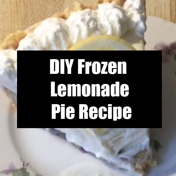 DIY Frozen Lemonade Pie Recipe