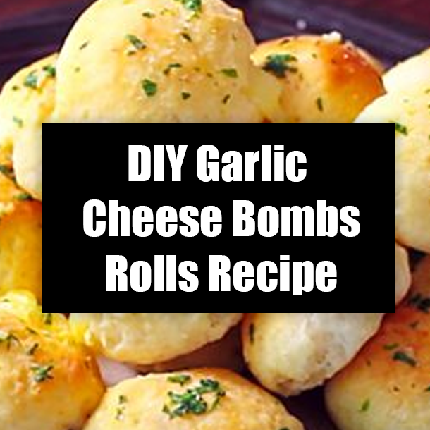 DIY Garlic Cheese Bombs Rolls Recipe