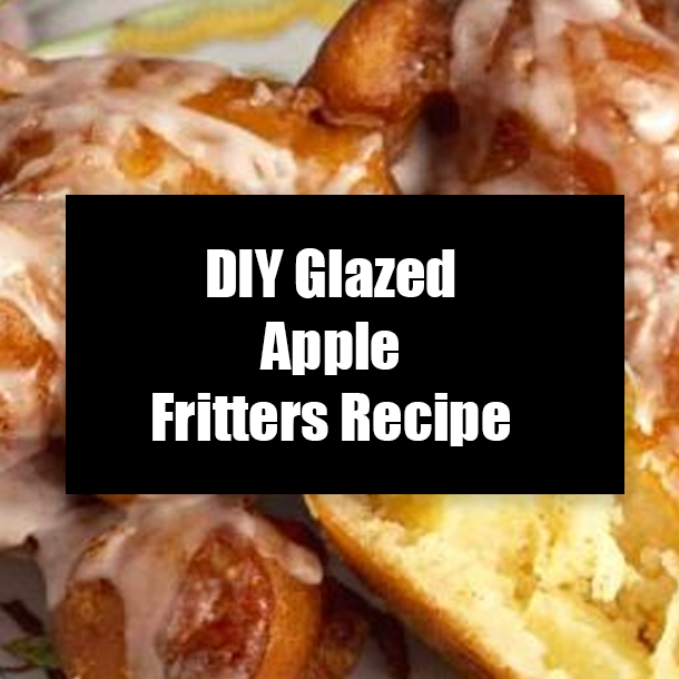 DIY Glazed Apple Fritters Recipe