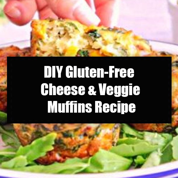 DIY Gluten-Free Cheese & Veggie Muffins Recipe