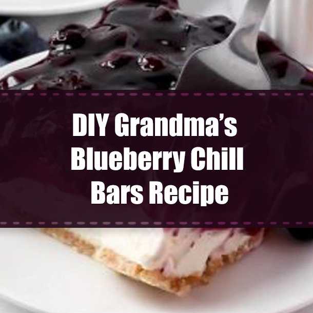 DIY Grandma’s Blueberry Chill Bars Recipe