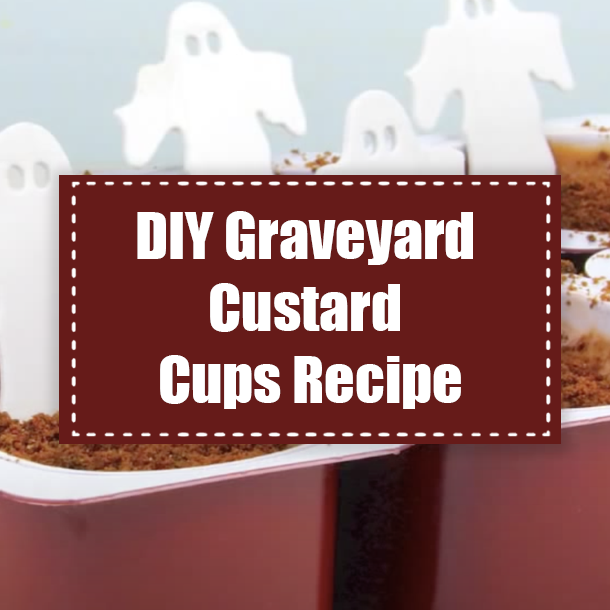 DIY Graveyard Custard Cups Recipe