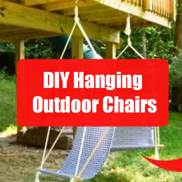 DIY Hanging Outdoor Chairs