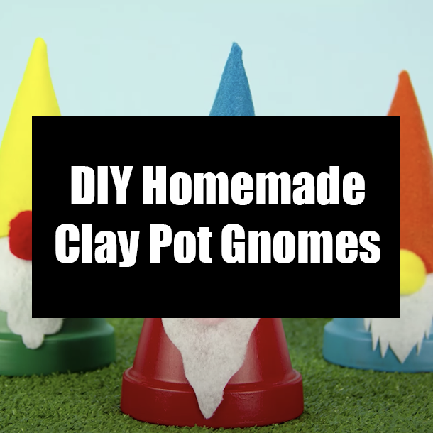 DIY Homemade Clay Pot Gnomes