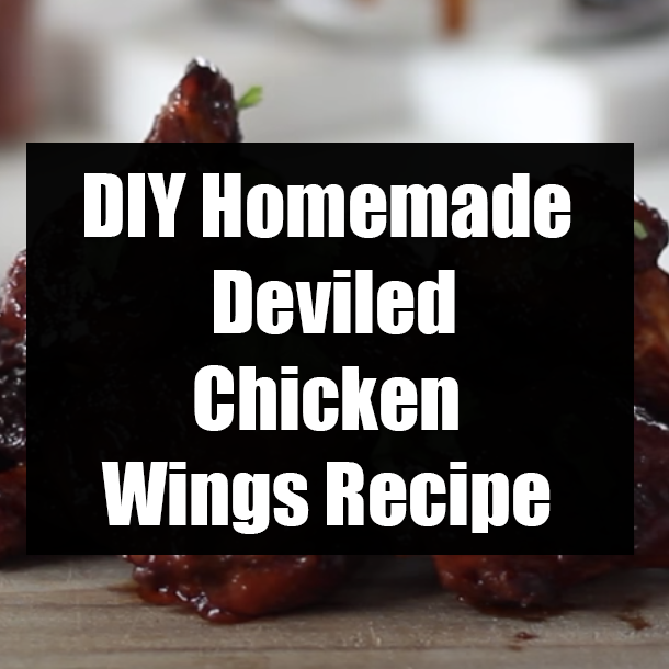 DIY Homemade Deviled Chicken Wings Recipe