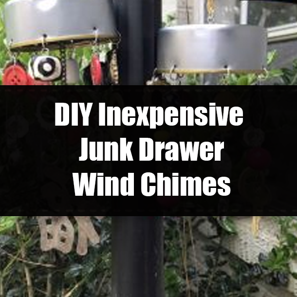 DIY Inexpensive Junk Drawer Wind Chimes