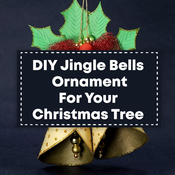 DIY Jingle Bells Ornament For Your Christmas Tree