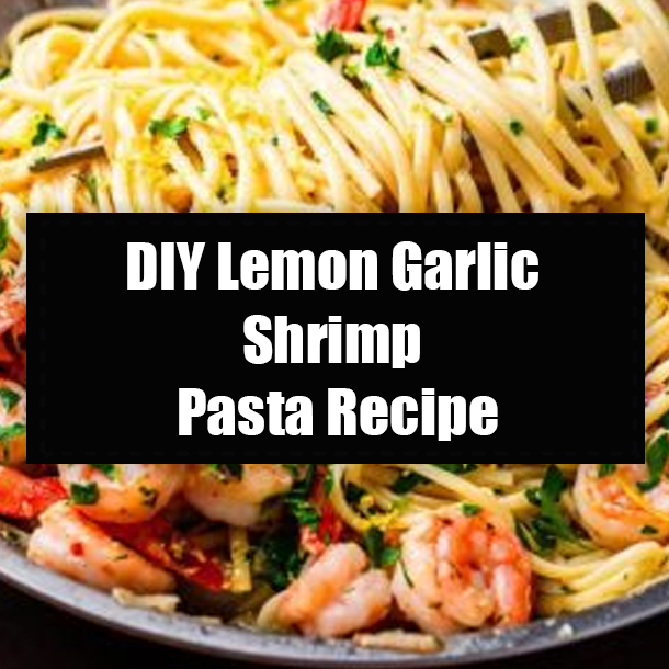 DIY Lemon Garlic Shrimp Pasta Recipe