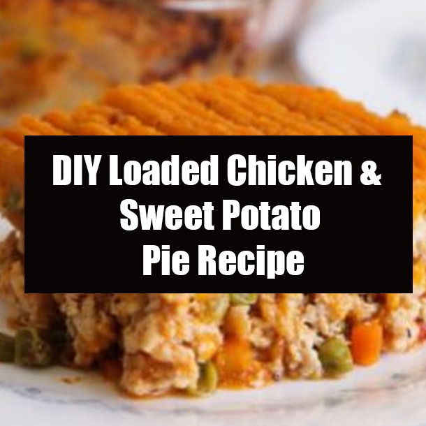 DIY Loaded Chicken & Sweet Potato Pie Recipe