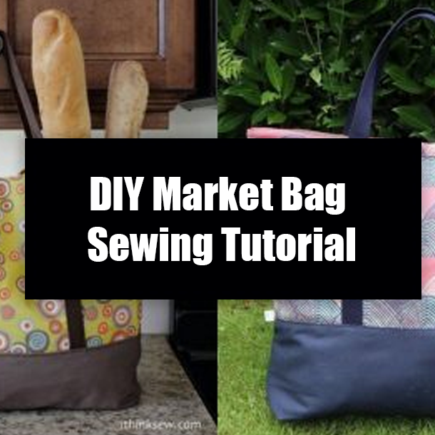 DIY Market Bag Sewing Tutorial
