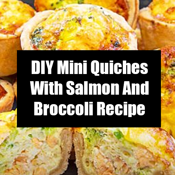 DIY Mini Quiches With Salmon And Broccoli Recipe