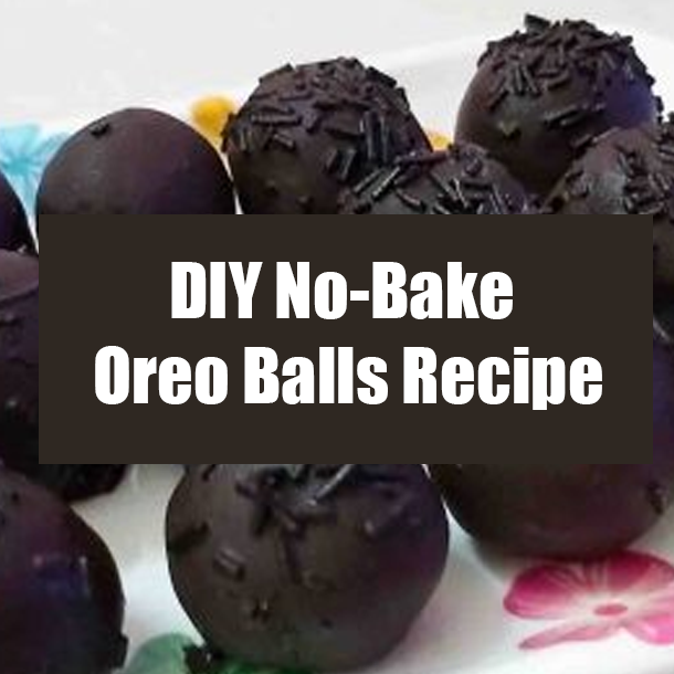 DIY No-Bake Oreo Balls Recipe